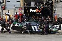 Denny makes his pit stop